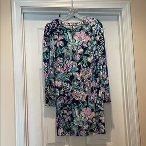 Lilly Pulitzer Multicolor Floral Long Sleeve Dress